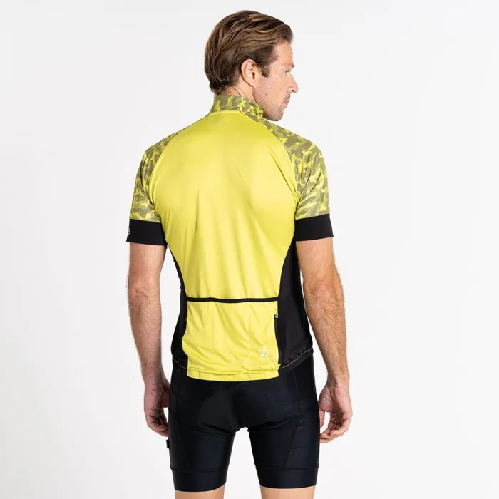 Dare 2b Cycling Jerseys Stay The Course Iii Cycling Jersey Green Algae Camo 8211 Men