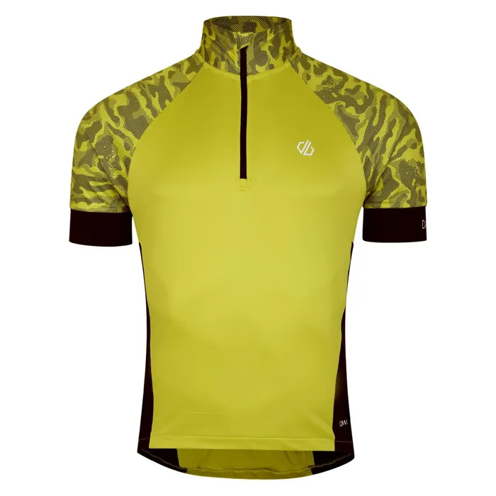 Dare 2b Cycling Jerseys Stay The Course Iii Cycling Jersey Green Algae Camo 8211 Men
