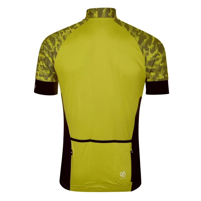 Dare 2b Cycling Jerseys Stay The Course Iii Cycling Jersey Green Algae Camo 8211 Men
