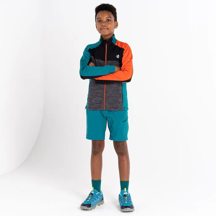 Dare 2b Fleece Emergent Core Stretch Midlayer Fortune Green Trail Blaze 8211 Kids