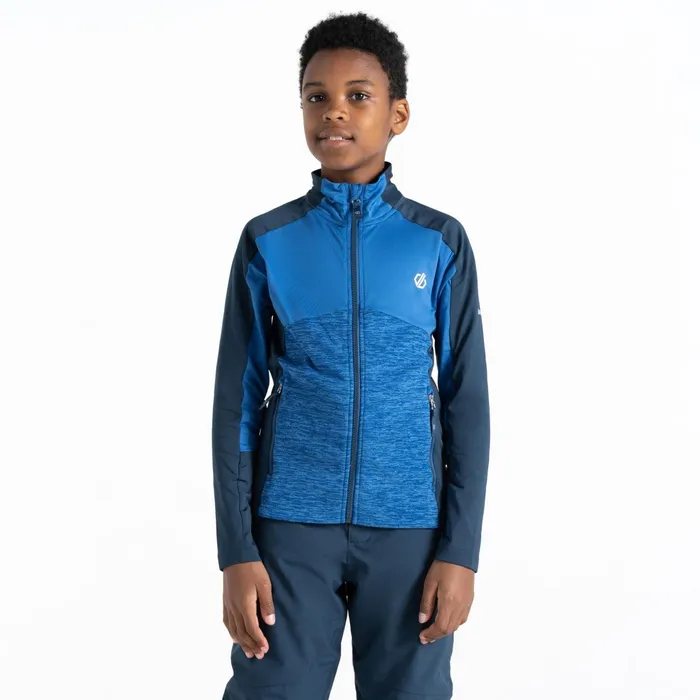 Dare 2b Fleece Exception Recycled Core Stretch Midlayer Olympian Blue 8211 Kids Dare 2b Fleece Exception Recycled Core Stretch Midlayer Olympian Blue 8211 Kids