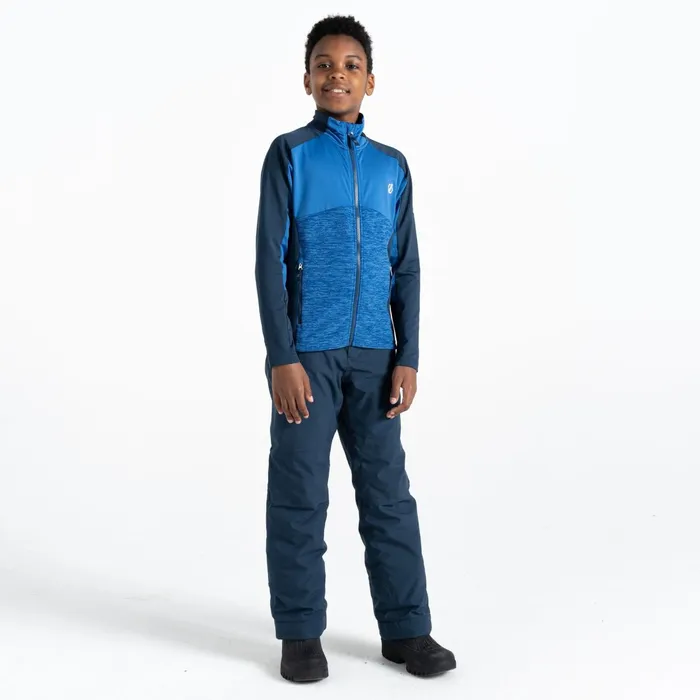 Dare 2b Fleece Exception Recycled Core Stretch Midlayer Olympian Blue 8211 Kids