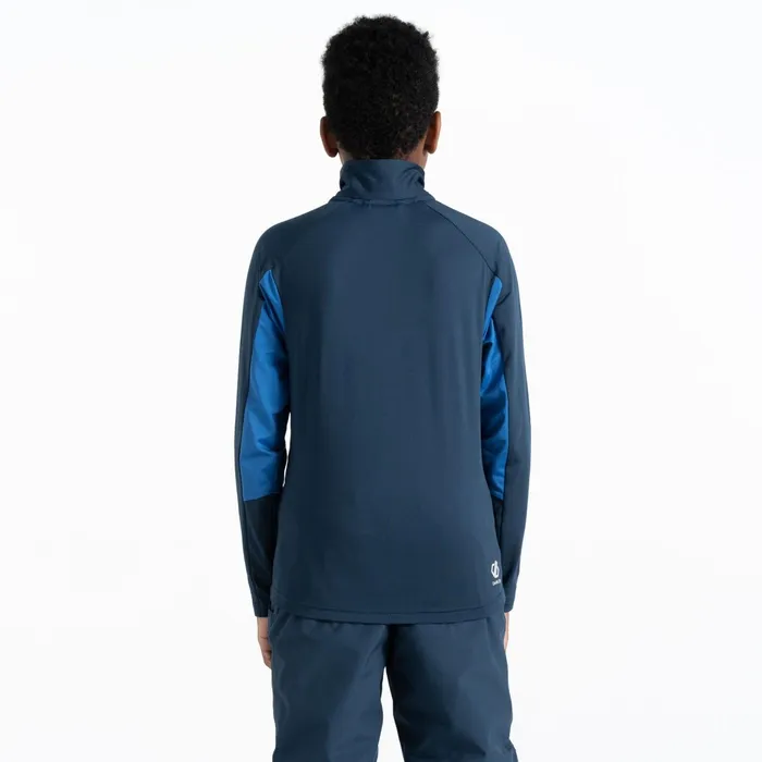 Dare 2b Fleece Exception Recycled Core Stretch Midlayer Olympian Blue 8211 Kids
