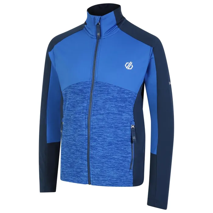 Dare 2b Fleece Exception Recycled Core Stretch Midlayer Olympian Blue 8211 Kids