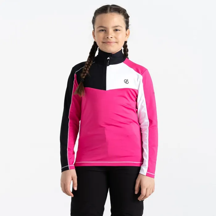 Dare 2b Fleece Formate Ii Core Stretch Midlayer Pure Pink 8211 Kids