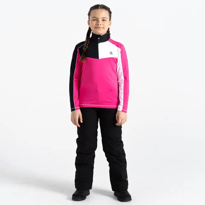 Dare 2b Fleece Formate Ii Core Stretch Midlayer Pure Pink 8211 Kids