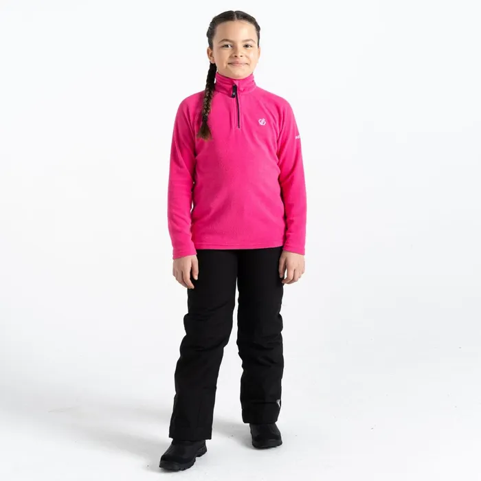 Dare 2b Fleece Freehand Half Zip Fleece Pure Pink 8211 Kids