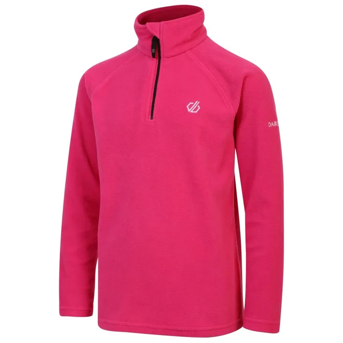 Dare 2b Fleece Freehand Half Zip Fleece Pure Pink 8211 Kids