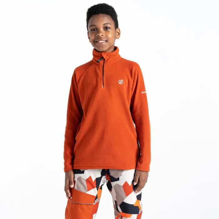 Dare 2b Fleece Freehand Half Zip Fleece Rooibos Tea 8211 Kids
