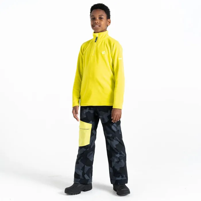 Dare 2b Fleece Freehand Half Zip Fleece Yellow Plum 8211 Kids