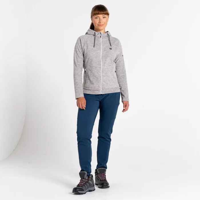 Dare 2b Fleece Out and Out Full Zip Fleece Ash Grey Marl 8211 Women