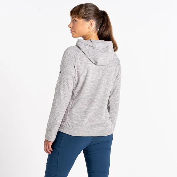 Dare 2b Fleece Out and Out Full Zip Fleece Ash Grey Marl 8211 Women