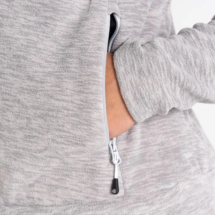Dare 2b Fleece Out and Out Full Zip Fleece Ash Grey Marl 8211 Women