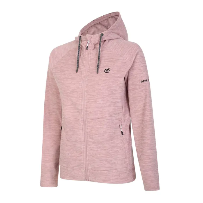 Dare 2b Fleece Out and Out Full Zip Fleece Dusky Rose Marl 8211 Women