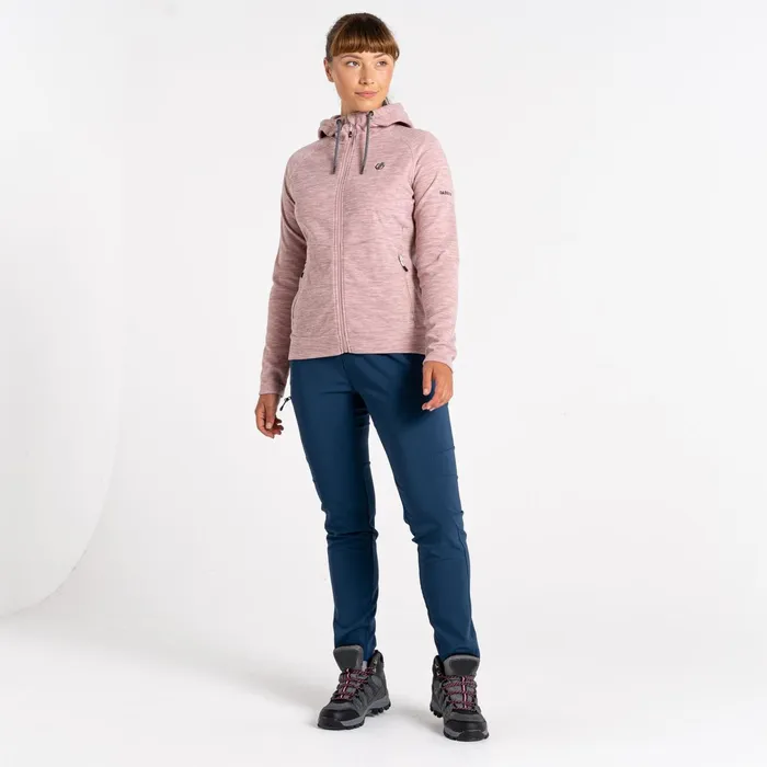 Dare 2b Fleece Out and Out Full Zip Fleece Dusky Rose Marl 8211 Women