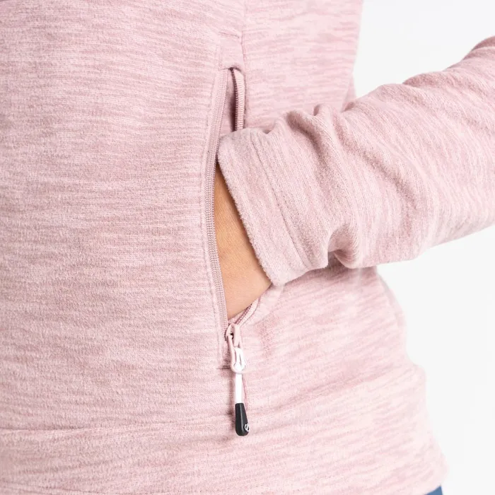 Dare 2b Fleece Out and Out Full Zip Fleece Dusky Rose Marl 8211 Women