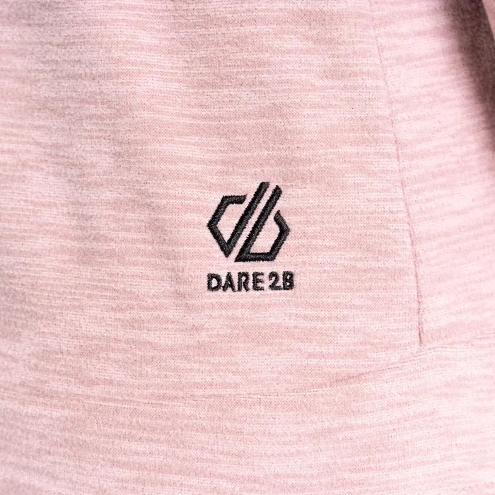 Dare 2b Fleece Out and Out Full Zip Fleece Dusky Rose Marl 8211 Women