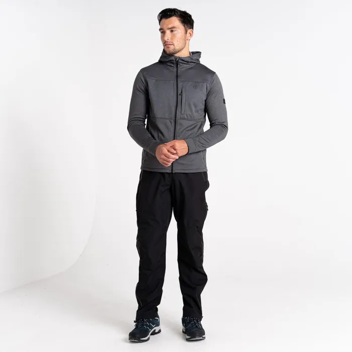 Dare 2b Fleece Out Calling Full Zip Fleece Charcoal Grey Marl 8211 Men