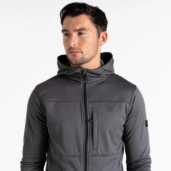Dare 2b Fleece Out Calling Full Zip Fleece Charcoal Grey Marl 8211 Men