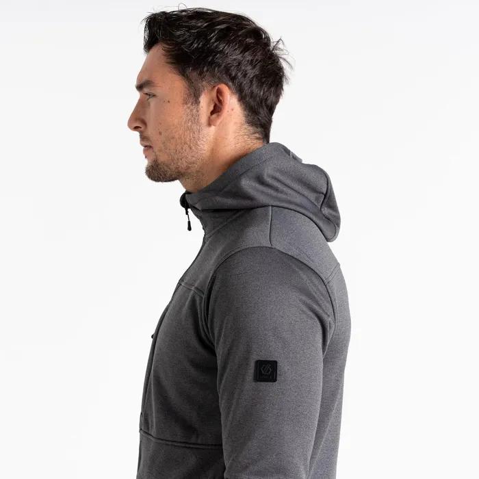 Dare 2b Fleece Out Calling Full Zip Fleece Charcoal Grey Marl 8211 Men