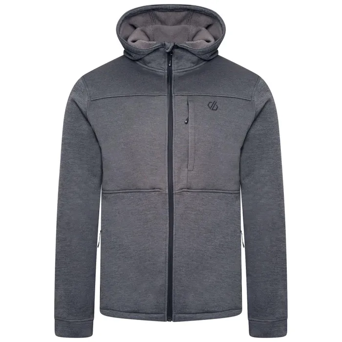 Dare 2b Fleece Out Calling Full Zip Fleece Charcoal Grey Marl 8211 Men
