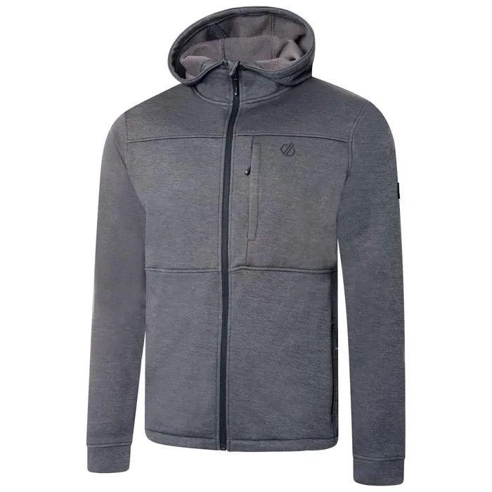Dare 2b Fleece Out Calling Full Zip Fleece Charcoal Grey Marl 8211 Men
