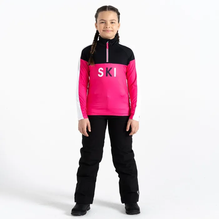 Dare 2b Fleece Pow Core Stretch Pure Pink Black 8211 Kids