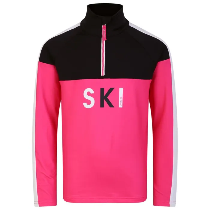 Dare 2b Fleece Pow Core Stretch Pure Pink Black 8211 Kids