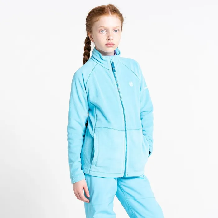 Dare 2b Fleece Witty Zip Through Fleece River Blue 8211 Kids