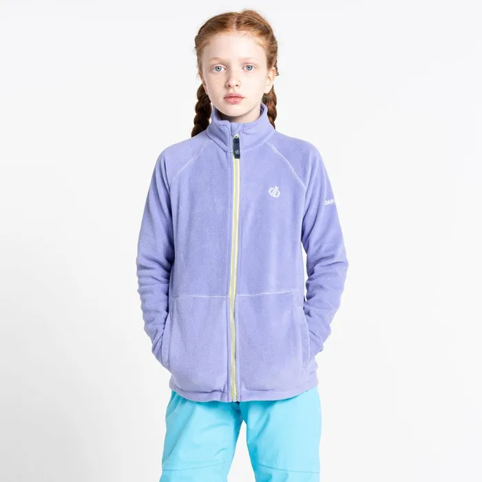 Dare 2b Fleece Witty Zip Through Fleece Wild Violet 8211 Kids