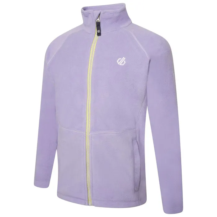 Dare 2b Fleece Witty Zip Through Fleece Wild Violet 8211 Kids