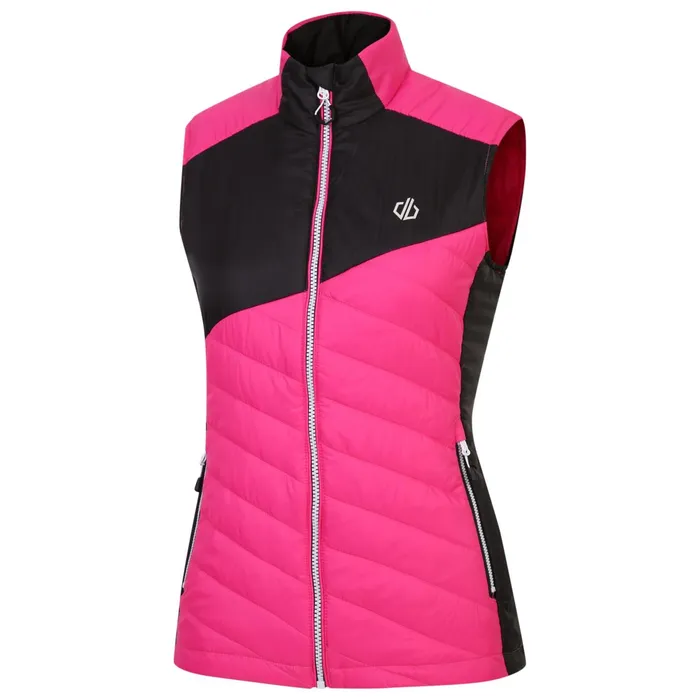 Dare 2b Gilets Ascending Padded Gilet Pure Pink Black 8211 Women