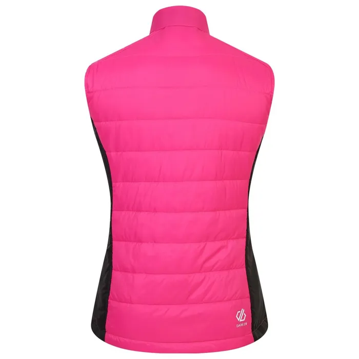 Dare 2b Gilets Ascending Padded Gilet Pure Pink Black 8211 Women
