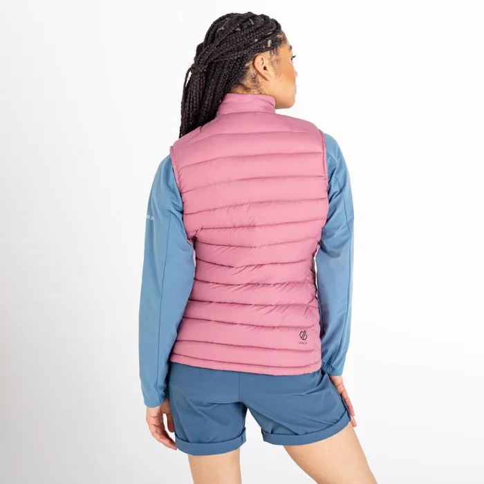 Dare 2b Gilets Deter Recycled Padded Gilet Mesa Rose 8211 Women
