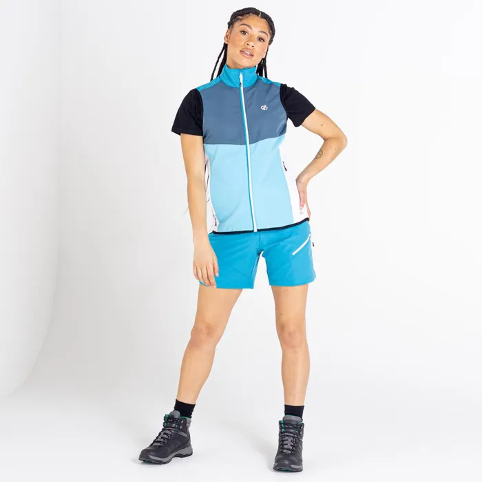 Dare 2b Gilets Duplicity Ii Stretch Vest Crystal Seas Orion Grey 8211 Women