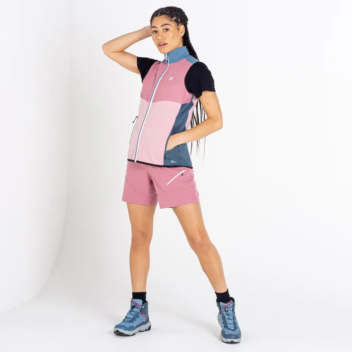 Dare 2b Gilets Duplicity Ii Stretch Vest Mesa Rose Powder Pink 8211 Women