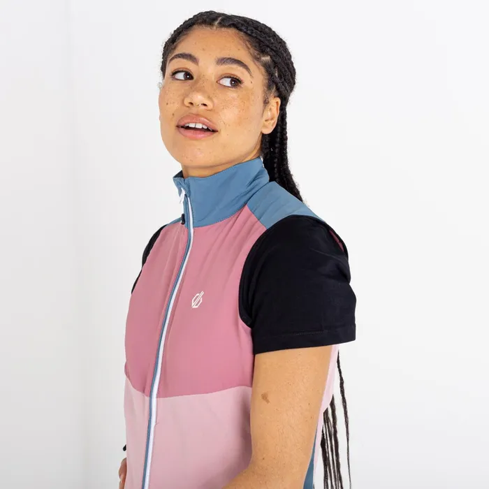 Dare 2b Gilets Duplicity Ii Stretch Vest Mesa Rose Powder Pink 8211 Women
