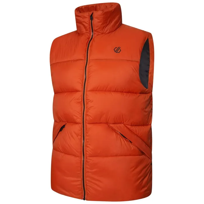 Dare 2b Gilets Jermaine Jenas 8211 Mentor Padded Gilet Burnt Brick 8211 Men