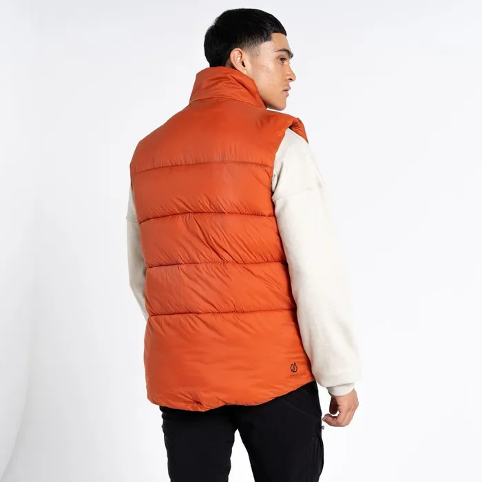 Dare 2b Gilets Jermaine Jenas 8211 Mentor Padded Gilet Burnt Brick 8211 Men