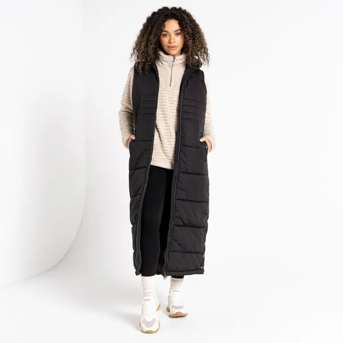 Dare 2b Gilets Reputable Ii Longline Gilet Black 8211 Women