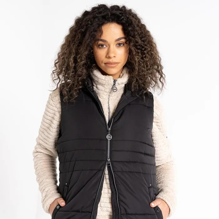Dare 2b Gilets Reputable Ii Longline Gilet Black 8211 Women