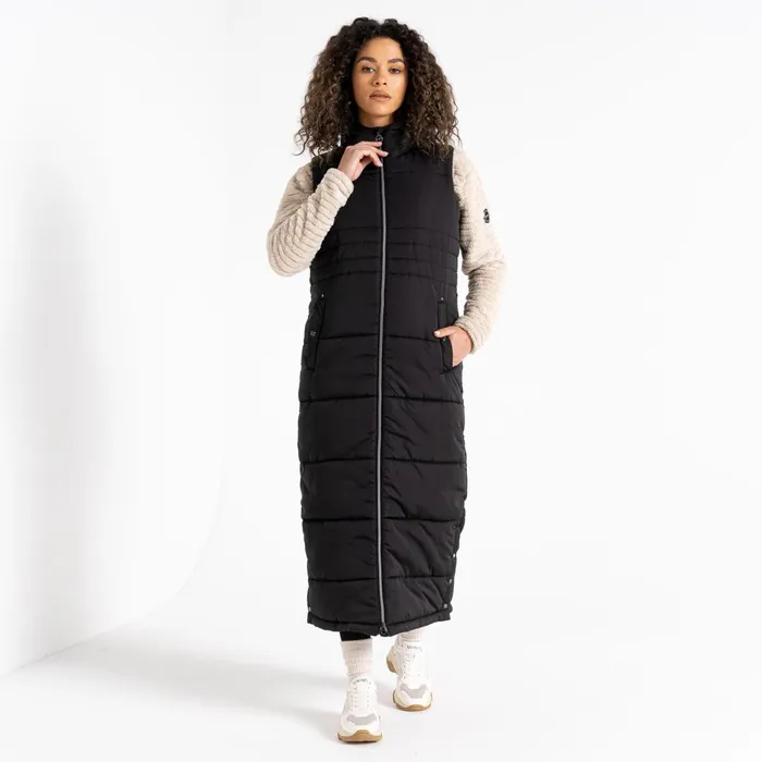 Dare 2b Gilets Reputable Ii Longline Gilet Black 8211 Women
