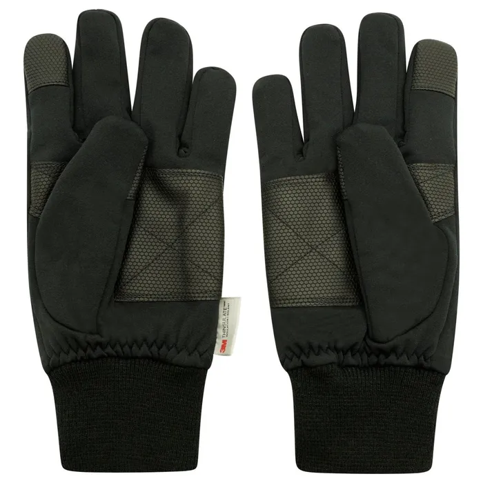 Dare 2b Gloves Adults039 Outing Seamless Gloves Black 8211 WomenMen