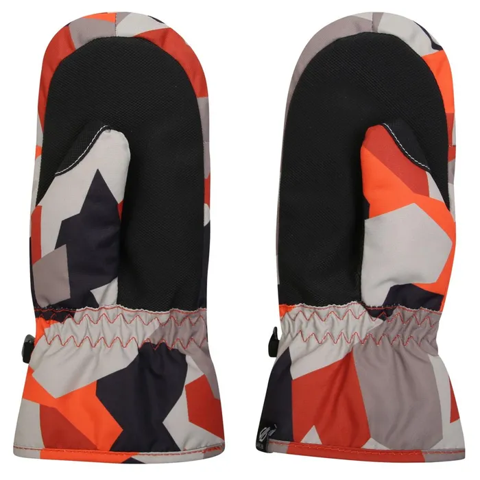 Dare 2b Gloves Jovial Mitts Orange Camo Print 8211 Kids