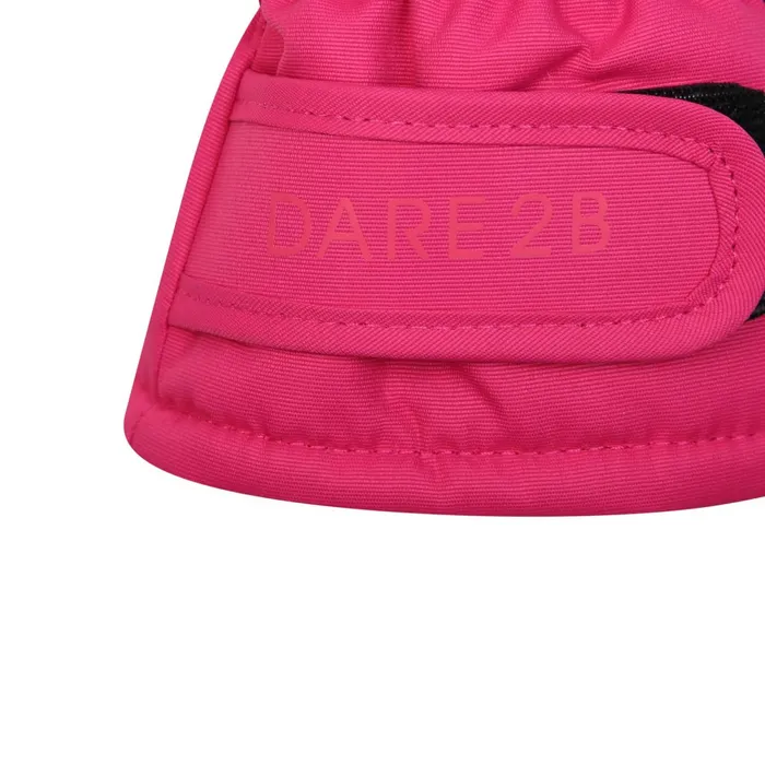 Dare 2b Gloves Snowplay Mitt Pink Artic Print 8211 Kids