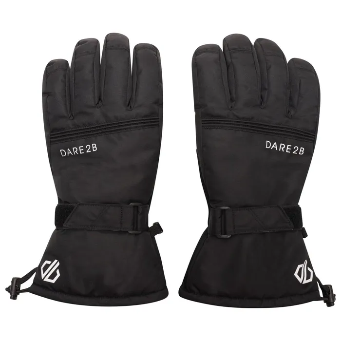 Dare 2b Gloves Worthy Waterproof Ski Gloves Black 8211 Men