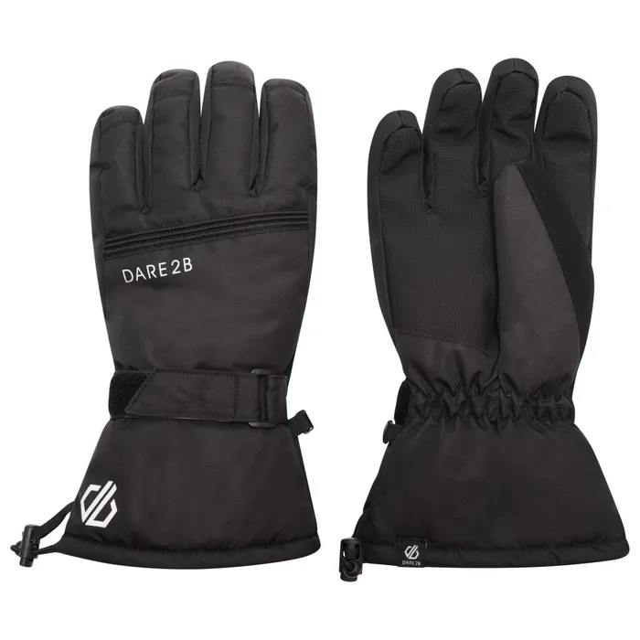 Dare 2b Gloves Worthy Waterproof Ski Gloves Black 8211 Men