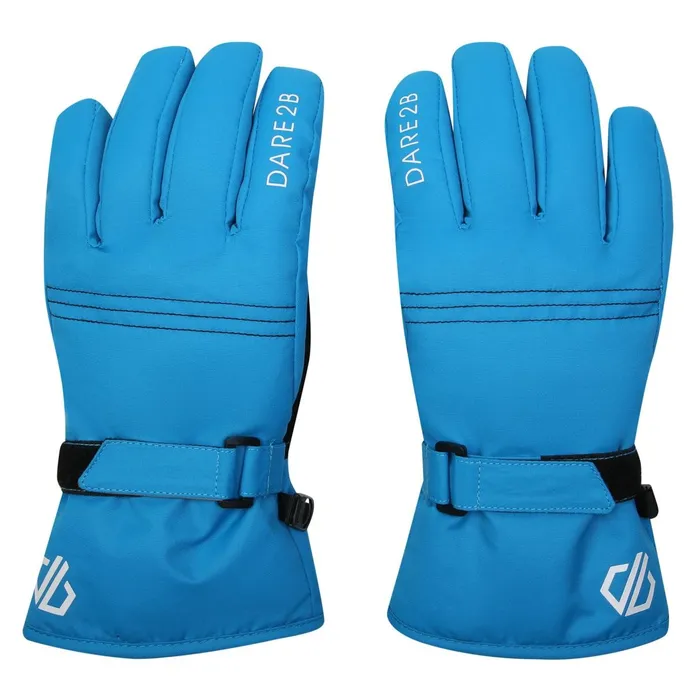 Dare 2b Gloves Zippy Ski Gloves Swedish Blue 8211 Kids