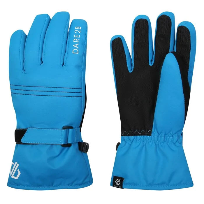 Dare 2b Gloves Zippy Ski Gloves Swedish Blue 8211 Kids