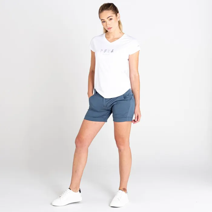 Dare 2b Graphic TShirts Moments Graphic Tee White 8211 Women